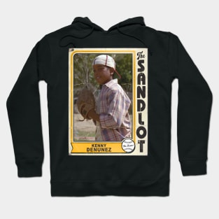 Kenny 'The Heater' DeNunez Vintage The Sandlot Trading Card Hoodie